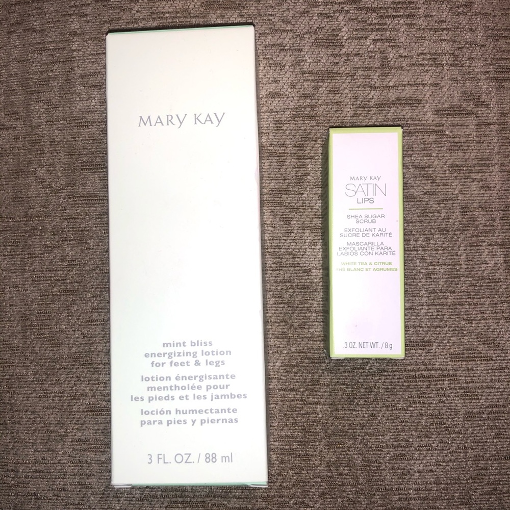 Mary Kay Mint Bliss Lotion & Satin Lips